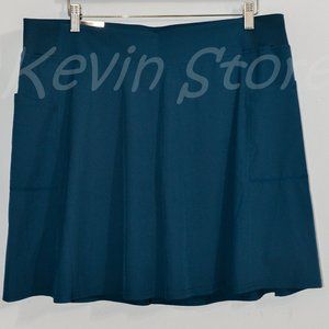 NWT 32 Degrees ladies flowy woven  lightweight skorts‎ BLUE